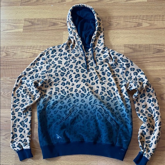 cheetah print hoodie